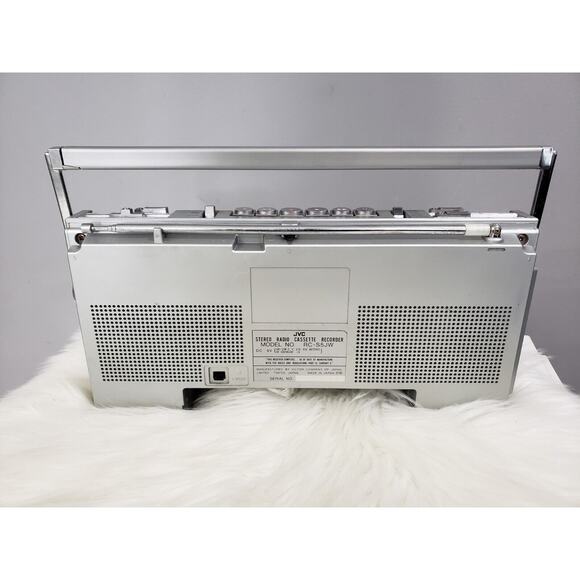 JVC RC-S5JW BIPHONIC Stereo With AC Adapter Pack‎ FM AM Works - Picture 9 of 13